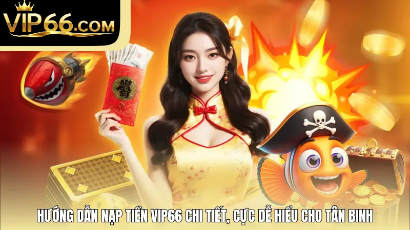 Hướng dẫn nạp tiền VIP66 chi tiết, cực dễ hiểu cho tân binh
